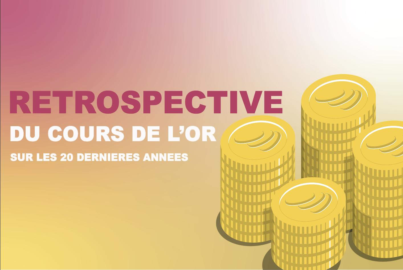Retrospective du cours de l'or sur les 20 dernières années