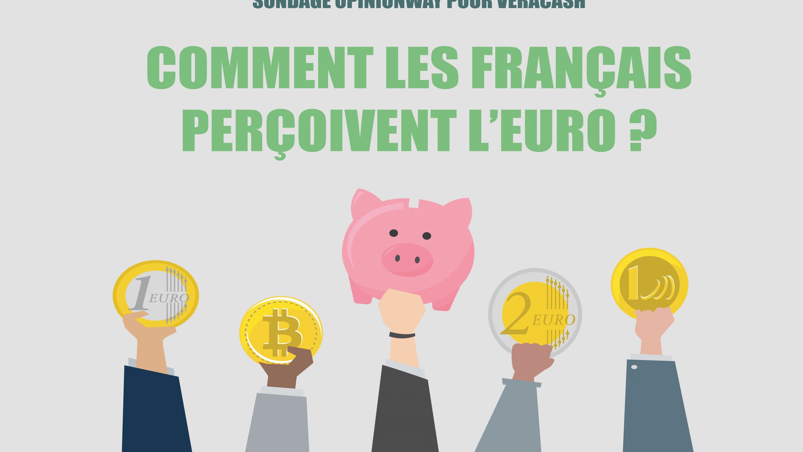 Sondage Opinion Way pour VeraCash - Comment les français perçoivent l'euro