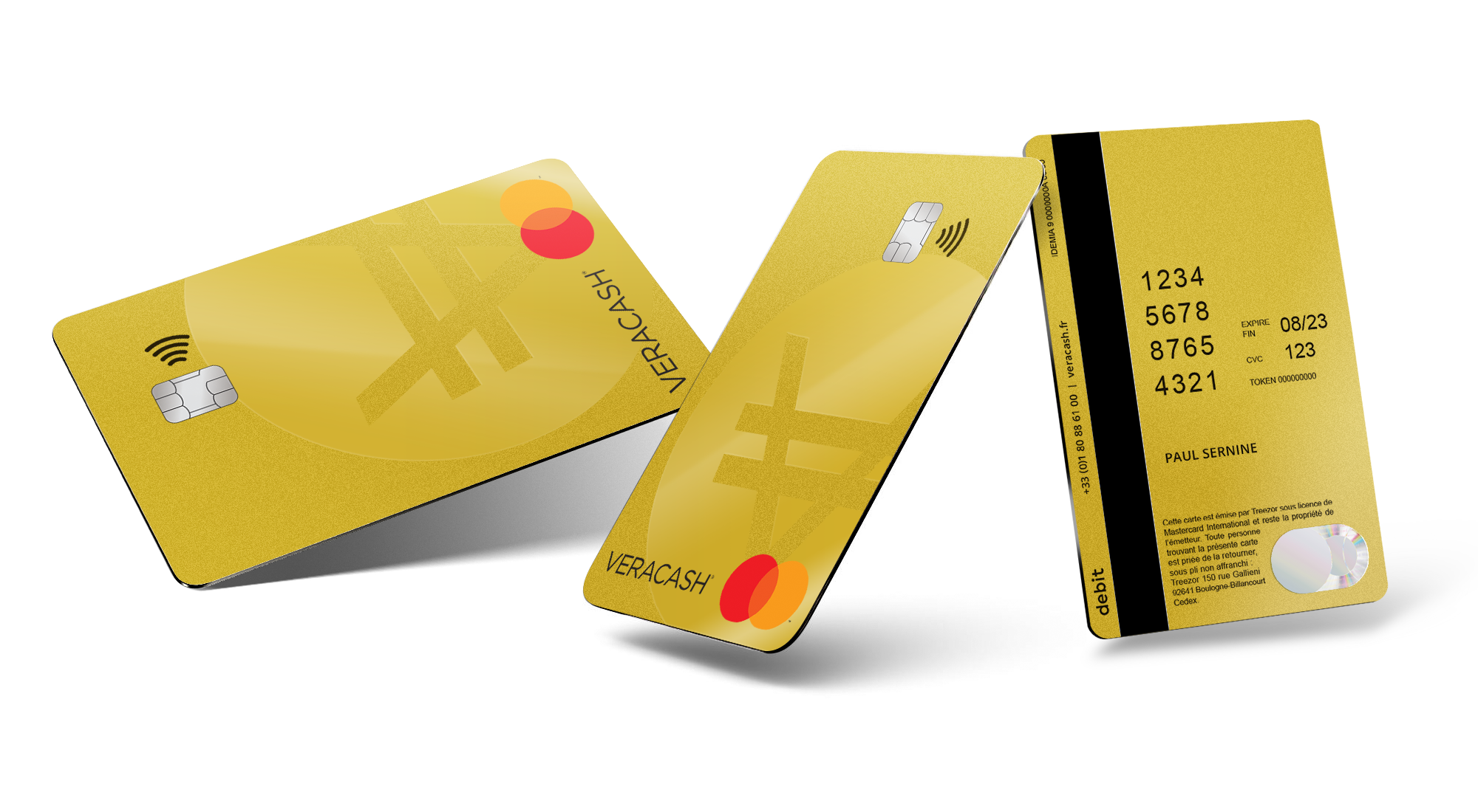Nouvelle carte particulier VeraCash