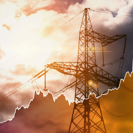 Inflation en France - courbe et crise énergétique