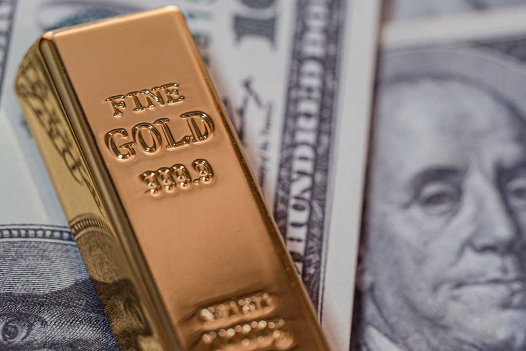barre or et billets en dollar - article sur les banques centrales - achat or