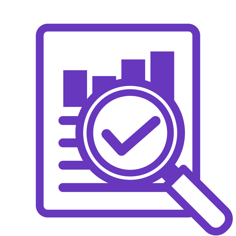 loupe qui analyse un document