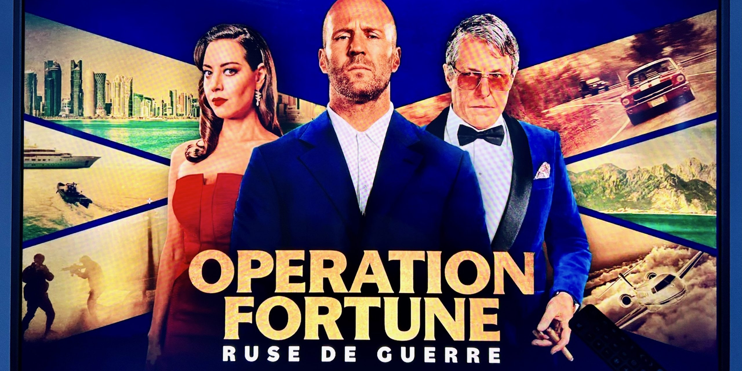 Diffusion de l'affiche du film opération fortune
