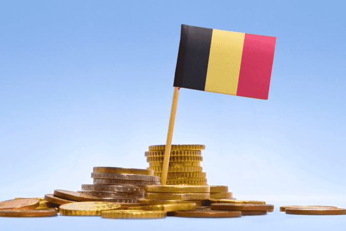 illustration pour la fiscalité or en Belgique
