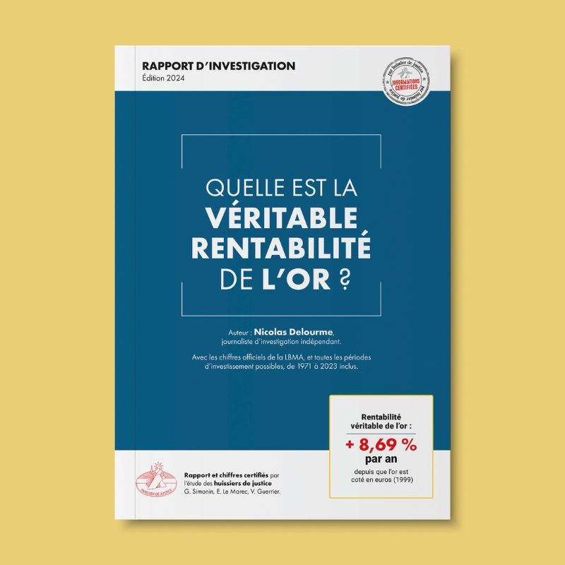 Couverture du rapport sur la rentabilité de l'or, édition 2024