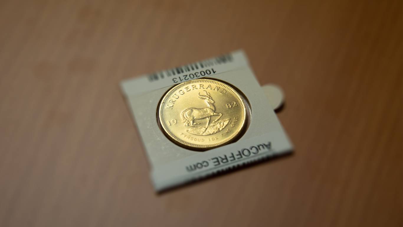 piece krugerrand, acheter de l'or avec veracash