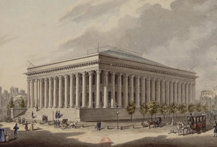 Palais Brongniart - Gallica/BNF